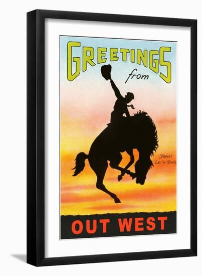 Greetings from Out West-null-Framed Art Print