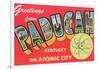 Greetings from Paducah, Kentucky, the Atomic City-null-Framed Giclee Print
