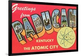 Greetings from Paducah, Kentucky, the Atomic City-null-Framed Giclee Print