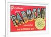 Greetings from Paducah, Kentucky, the Atomic City-null-Framed Giclee Print