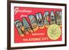 Greetings from Paducah, Kentucky, the Atomic City-null-Framed Giclee Print