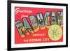 Greetings from Paducah, Kentucky, the Atomic City-null-Framed Giclee Print