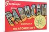 Greetings from Paducah, Kentucky, the Atomic City-null-Mounted Giclee Print