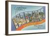 Greetings from Palisades Park-null-Framed Art Print