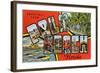 Greetings from Palm Beach, Florida-null-Framed Art Print