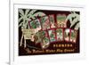 Greetings from Palm Beach, Florida-null-Framed Premium Giclee Print