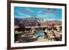 Greetings from Palm Springs-null-Framed Premium Giclee Print