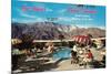 Greetings from Palm Springs-null-Mounted Premium Giclee Print