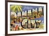 Greetings from Panama City, Florida-null-Framed Premium Giclee Print