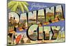 Greetings from Panama City, Florida-null-Mounted Art Print