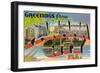 Greetings from Panama City, Florida-null-Framed Art Print