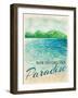 Greetings from Paradise-Ann Marie Coolick-Framed Art Print