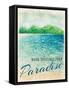 Greetings from Paradise-Ann Marie Coolick-Framed Stretched Canvas