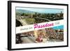 Greetings from Pasadena, California-null-Framed Art Print