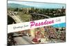 Greetings from Pasadena, California-null-Mounted Art Print