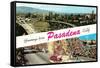Greetings from Pasadena, California-null-Framed Stretched Canvas