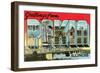 Greetings from Pekin, Illinois-null-Framed Art Print