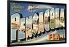 Greetings from Pensacola, Florida-null-Framed Art Print