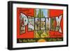 Greetings from Phoenix, Arizona-null-Framed Art Print