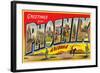 Greetings from Phoenix, Arizona-null-Framed Art Print