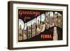 Greetings from Pittsburgh, Pennsylvania-null-Framed Art Print