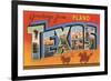 Greetings from Plano, Texas-null-Framed Art Print