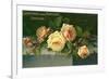 Greetings from Portland, Oregon, Roses-null-Framed Premium Giclee Print