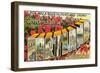 Greetings from Portland, Oregon-null-Framed Art Print