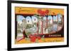 Greetings from Portland, Oregon-null-Framed Premium Giclee Print