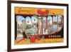 Greetings from Portland, Oregon-null-Framed Art Print