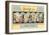 Greetings from Poughkeepsie, New York-null-Framed Art Print