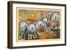 Greetings from Provo, Texas-null-Framed Art Print