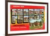 Greetings from Purdue, Indiana-null-Framed Art Print