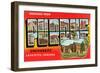 Greetings from Purdue, Indiana-null-Framed Art Print