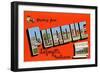 Greetings from Purdue University, Lafayette Indiana-null-Framed Giclee Print