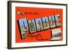 Greetings from Purdue University, Lafayette Indiana-null-Framed Giclee Print