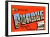 Greetings from Purdue University, Lafayette Indiana-null-Framed Giclee Print