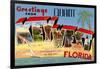 Greetings from Quaint Key West, Florida, the Southernmost City in the U.S.-null-Framed Giclee Print