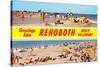 Greetings from Rehoboth Beach, Delaware-null-Stretched Canvas
