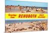Greetings from Rehoboth Beach, Delaware-null-Mounted Premium Giclee Print