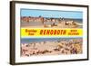 Greetings from Rehoboth Beach, Delaware-null-Framed Art Print