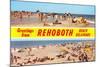 Greetings from Rehoboth Beach, Delaware-null-Mounted Art Print