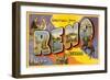 Greetings from Reno, Nevada-null-Framed Art Print