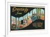 Greetings from Richmond, Virginia-null-Framed Premium Giclee Print