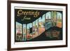 Greetings from Richmond, Virginia-null-Framed Premium Giclee Print