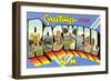 Greetings from Roswell, New Mexico-null-Framed Art Print