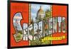 Greetings from Sacramento, California-null-Framed Art Print