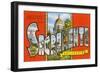 Greetings from Sacramento, California-null-Framed Art Print