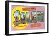 Greetings from Salem, Ohio-null-Framed Art Print