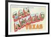 Greetings from San Angelo, Texas-null-Framed Premium Giclee Print